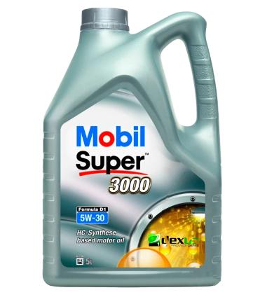 Ulei de motor sintetic MOBIL Super 3000 Formula D1 5W-30, 4 litri